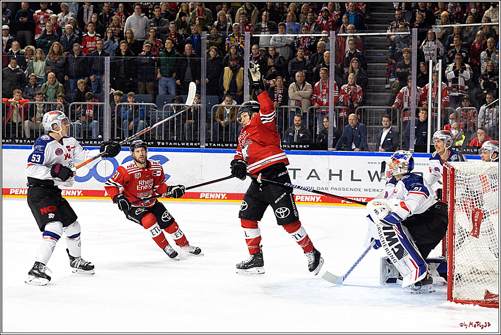 PENNY DEL;  Kölner Haie - Nuernberger Ice Tigers; Köln, 18.11.2022